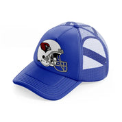 arizona cardinals helmet-blue-trucker-hat