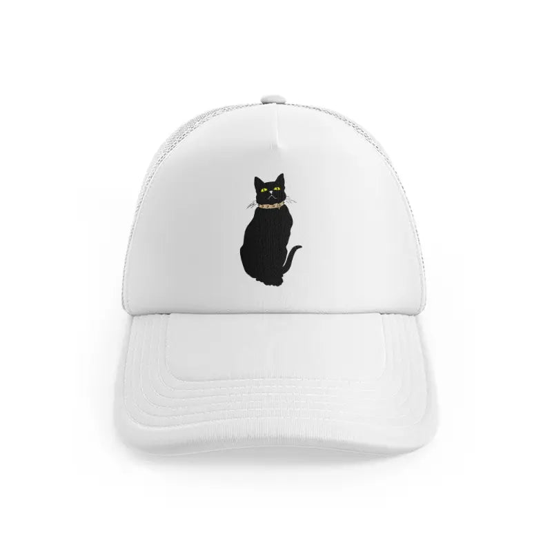 Black Catwhitefront-view