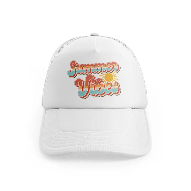 Summer Vibes Retrowhitefront-view