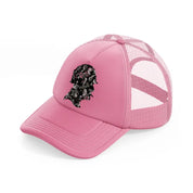 camo soldier pink trucker hat