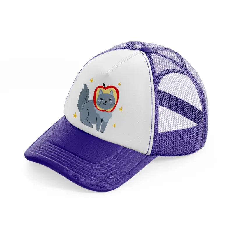 022-costume-purple-trucker-hat