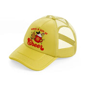 have a cup of cheer-gold-trucker-hat