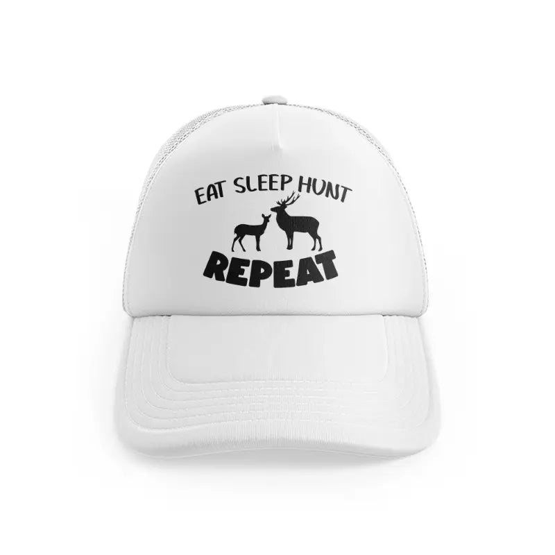 Eat Sleep Hunt Repeat Deerswhitefront-view