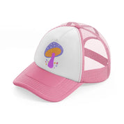 mushroom-pink-and-white-trucker-hat