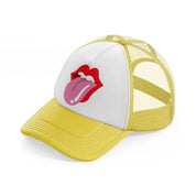 icon18 yellow trucker hat