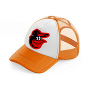 baltimore orioles-orange-trucker-hat