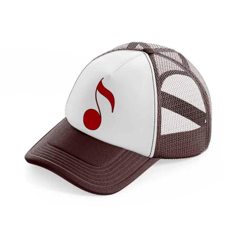 groovy elements 73 brown trucker hat