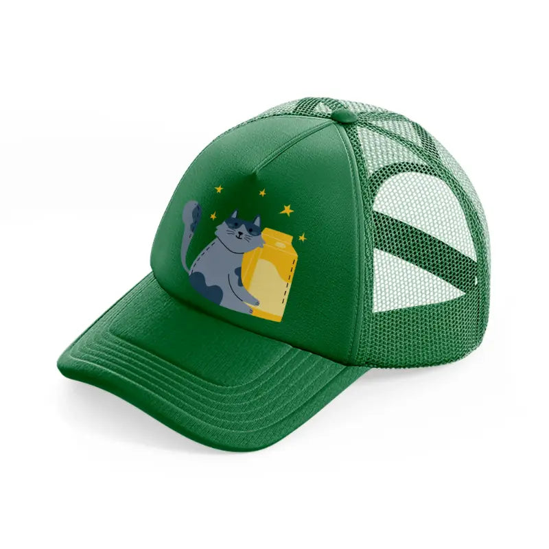 013-milk-green-trucker-hat