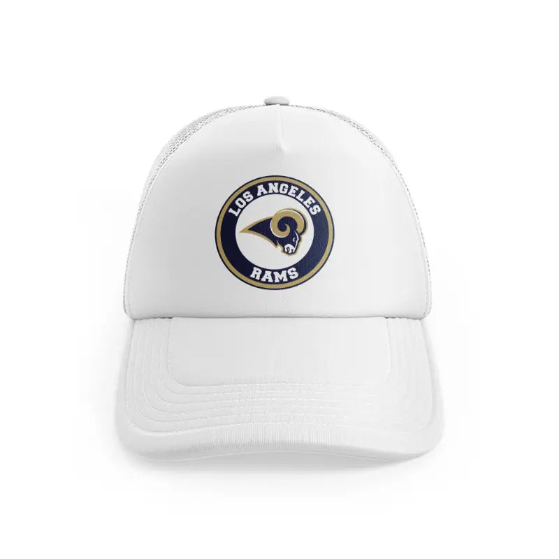Los Angeles Rams Blue Badgewhitefront-view