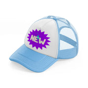 new sky blue trucker hat