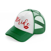 untitled 2 9 green and white trucker hat