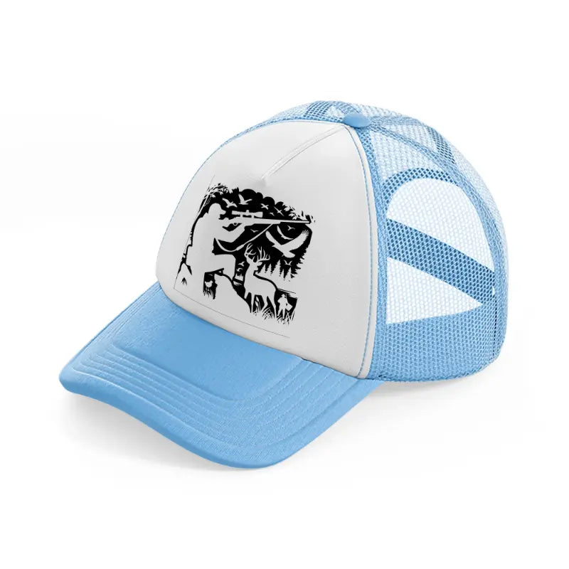 wild hunter-sky-blue-trucker-hat