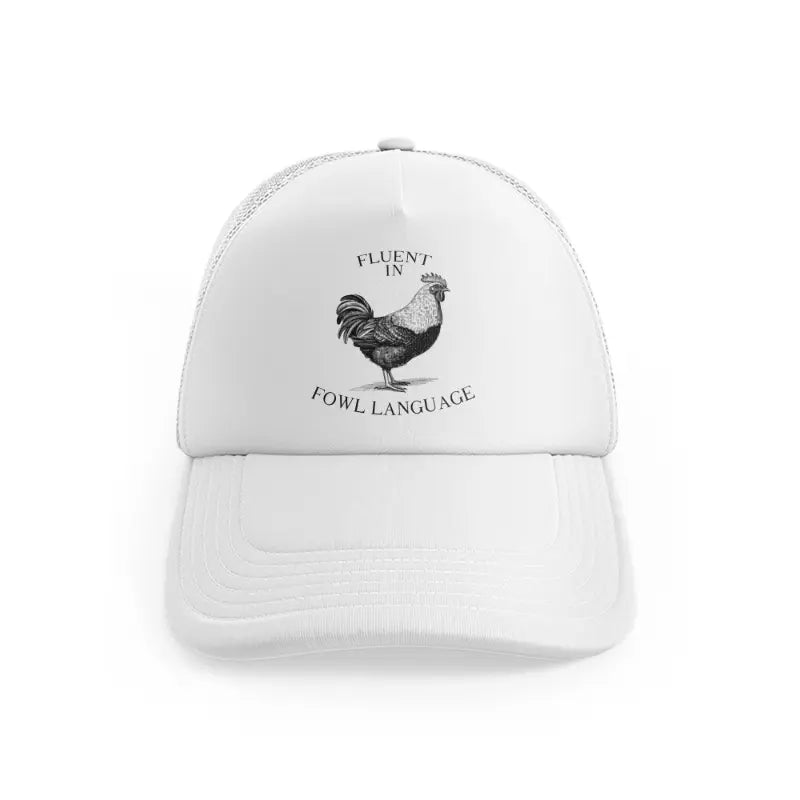 Fluent In Fowl Languagewhitefront-view