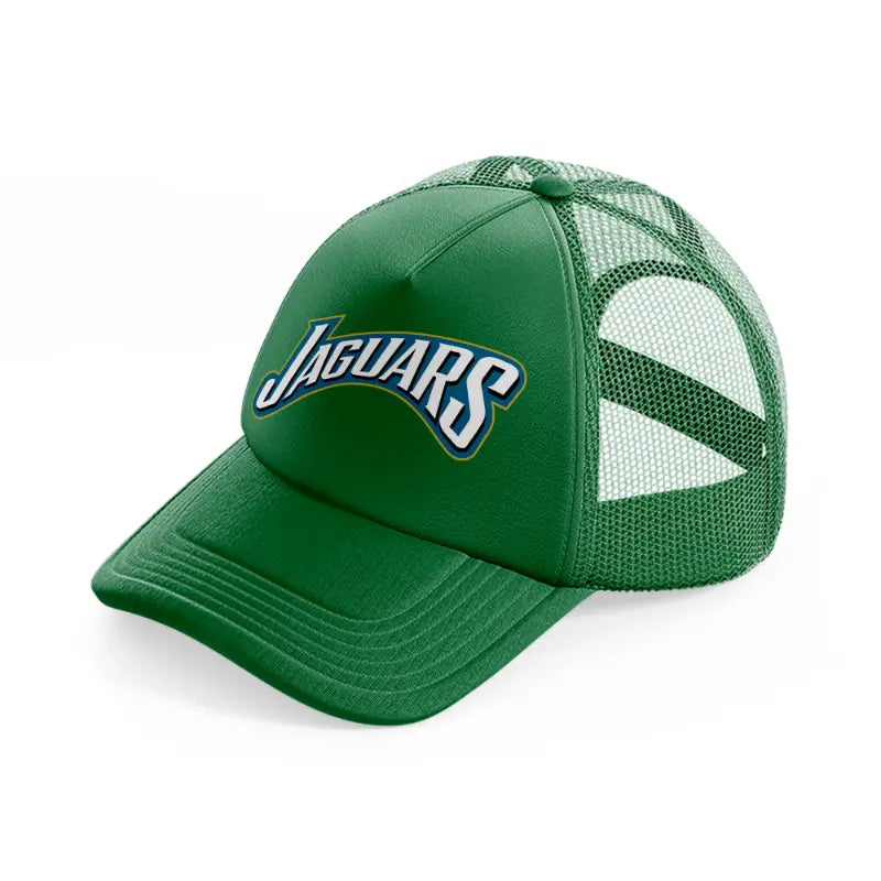 jacksonville jaguars modern-green-trucker-hat