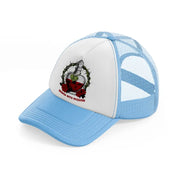 love potion brewed with passion sky blue trucker hat