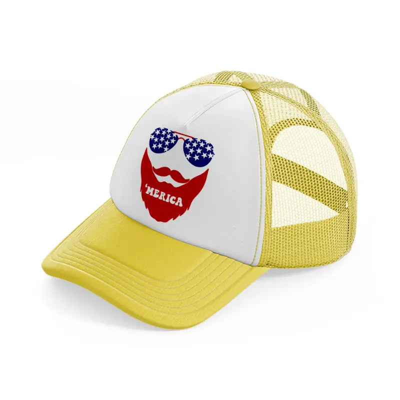 america 2-01-yellow-trucker-hat