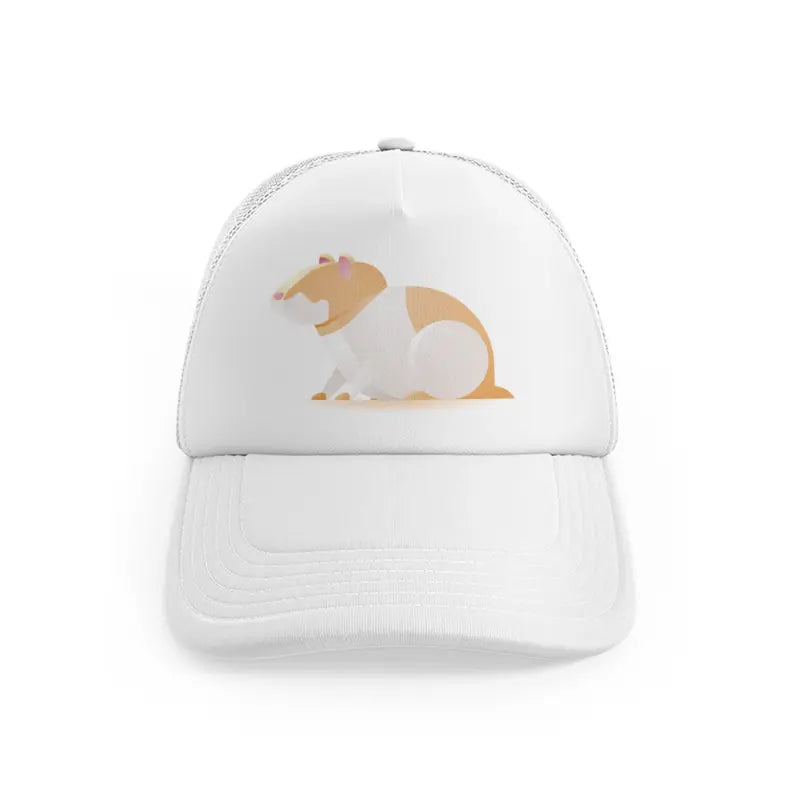 032-hamster-white-trucker-hat