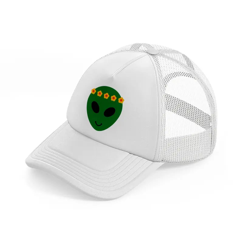 groovy 60s retro clipart transparent 04 white trucker hat