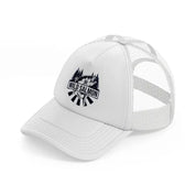 wild salmon-white-trucker-hat