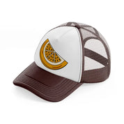 retro elements-40-brown-trucker-hat