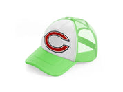 c from chicago bears-lime-green-trucker-hat