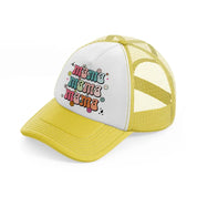 mama mama-yellow-trucker-hat