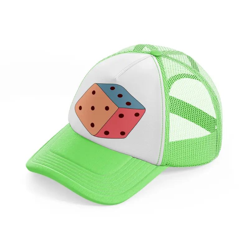 groovy elements-57-lime-green-trucker-hat