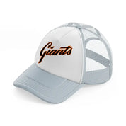 giants fan-grey-trucker-hat