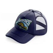 jacksonville jaguars supporter-navy-blue-trucker-hat