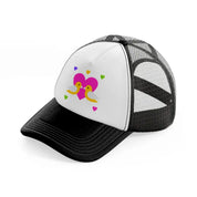 valentines-day-black-and-white-trucker-hat