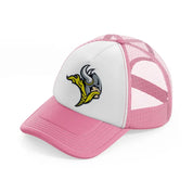 minnesota vikings retro-pink-and-white-trucker-hat