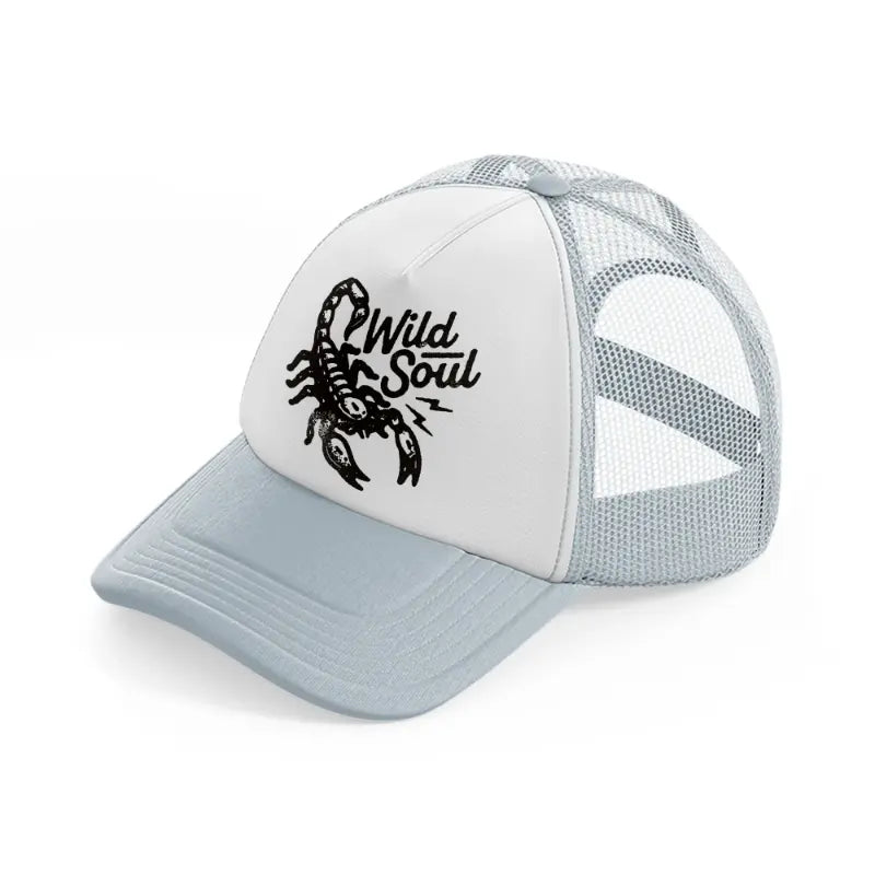 wild soul-grey-trucker-hat