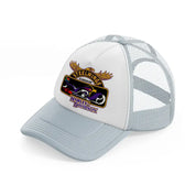 steel wings harley-davidson-grey-trucker-hat