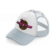 first love-grey-trucker-hat