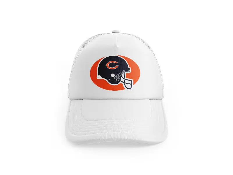 Chicago Bears Helmetwhitefront-view