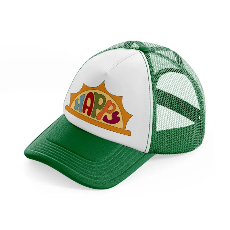 groovy elements-03-green-and-white-trucker-hat