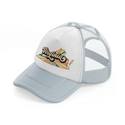 virginia grey trucker hat