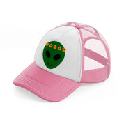 groovy-60s-retro-clipart-transparent-04-pink-and-white-trucker-hat