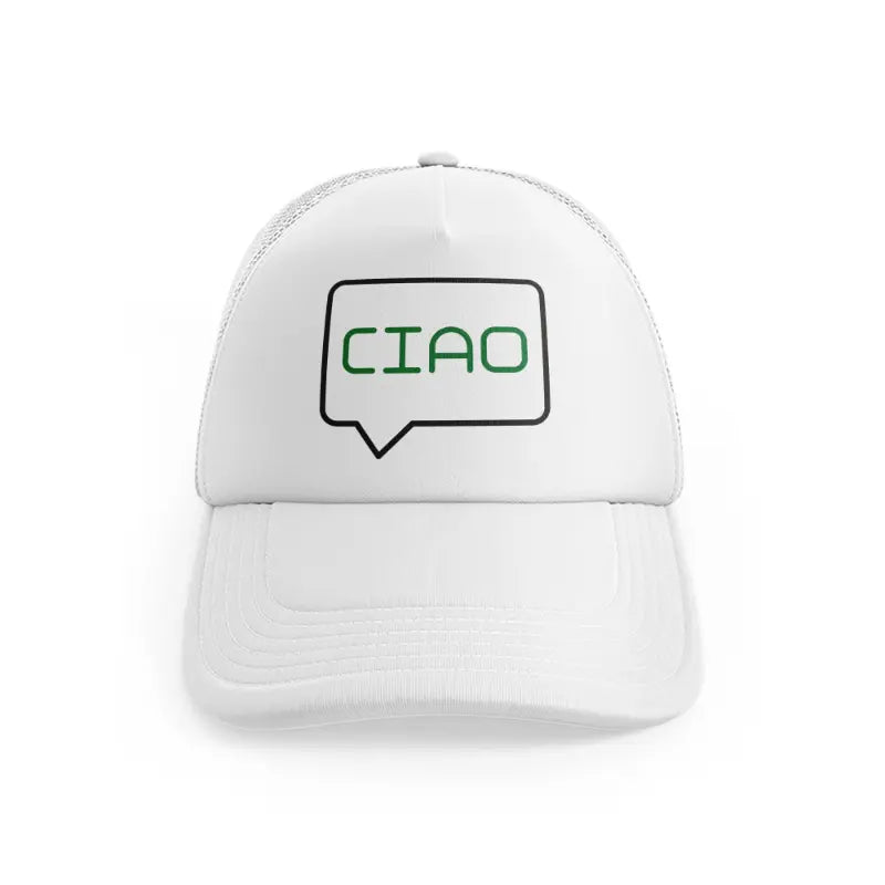 Ciao In A Bubblewhitefront view