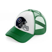 tennessee titans helmet-green-and-white-trucker-hat