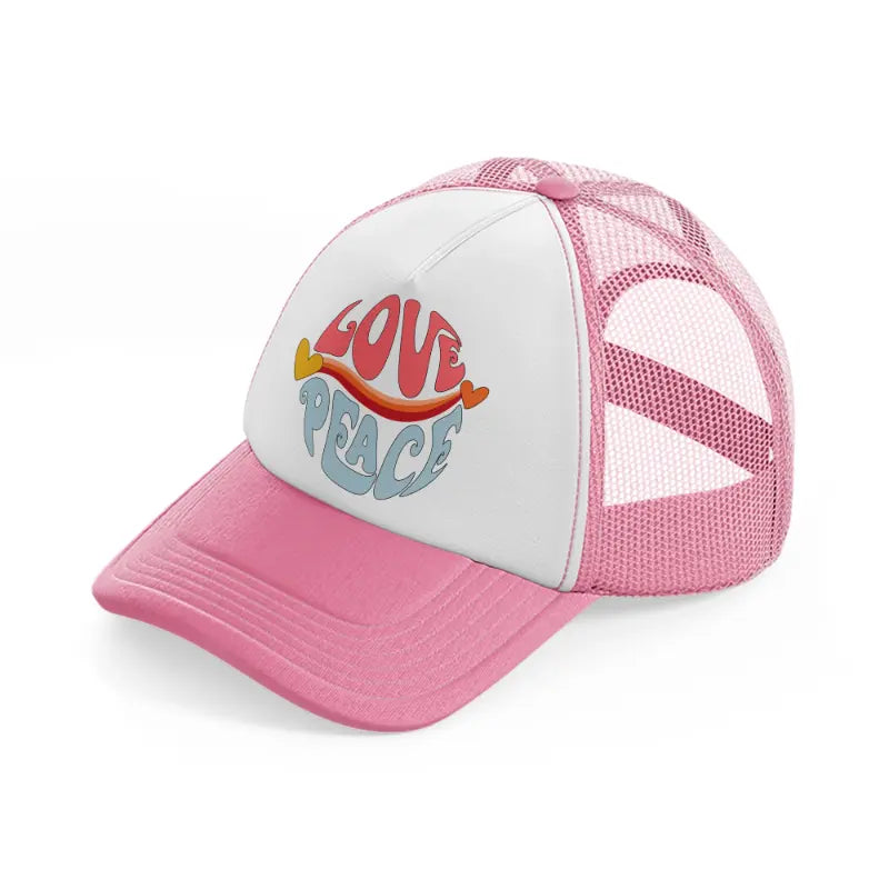 groovy quotes-05-pink-and-white-trucker-hat