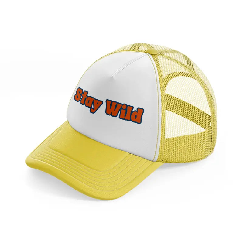 quote 15 yellow trucker hat