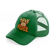 groovy quotes 07 green trucker hat