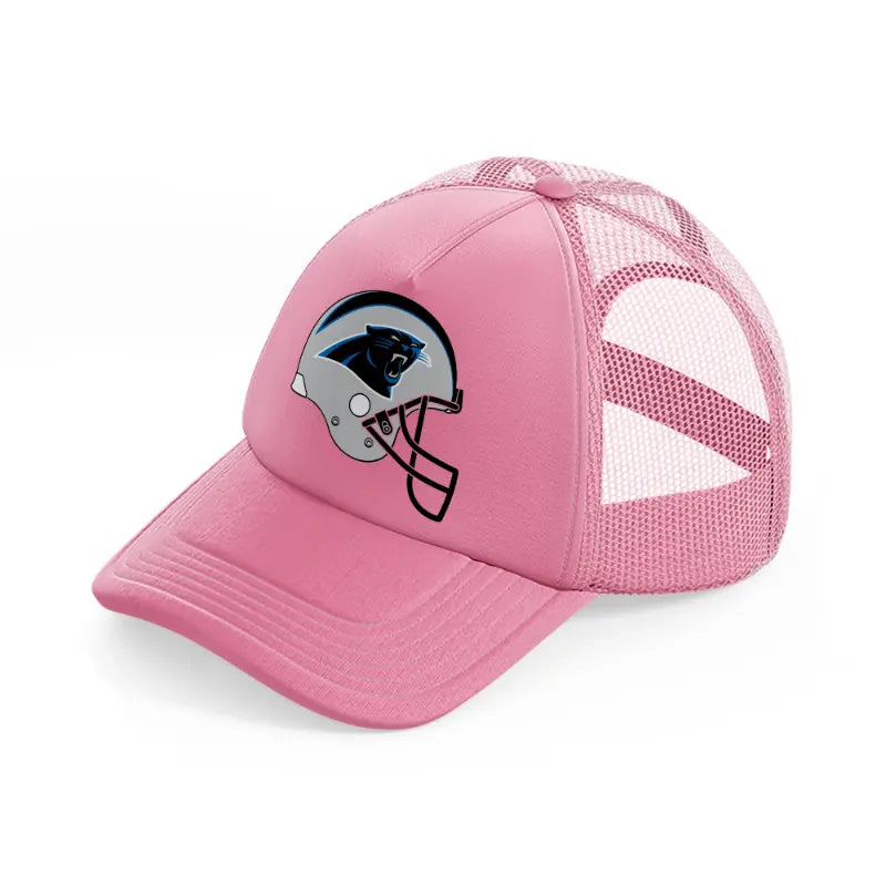 carolina panthers helmet-pink-trucker-hat