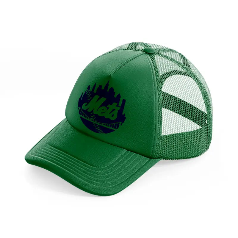 new york mets purple-green-trucker-hat