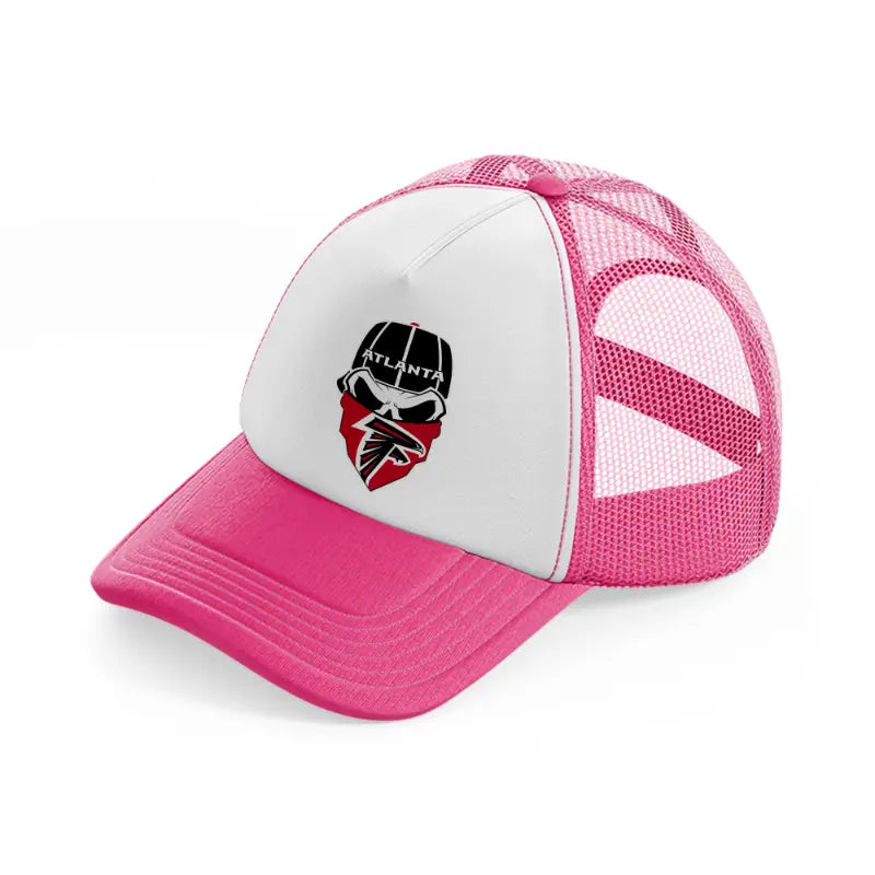 atlanta falcons supporter-neon-pink-trucker-hat