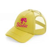 barbie icon-gold-trucker-hat