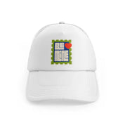 groovy-love-sentiments-gs-16-white-trucker-hat