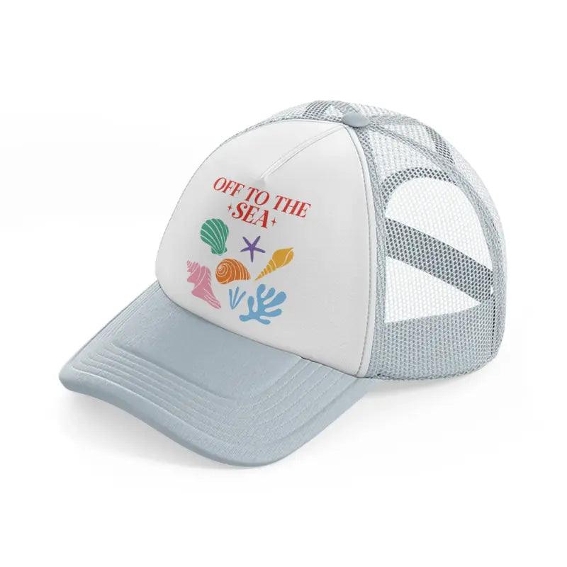 off to the sea-grey-trucker-hat
