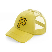 pittsburgh p-gold-trucker-hat
